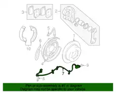 Датчик ABS MITSUBISHI MR307051