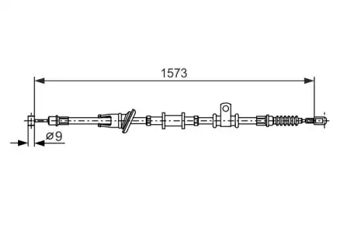 ТРОС 1 987 482 399 BOSCH