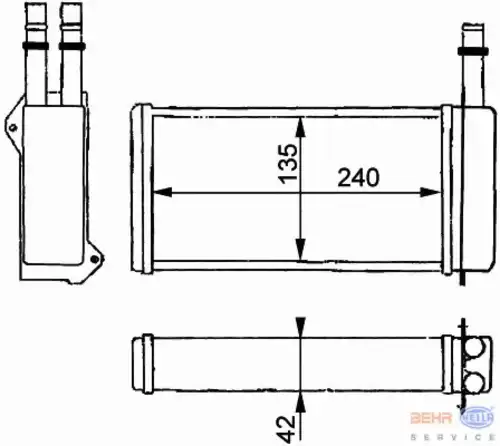Автозапчасть 8FH 351 313-131 HELLA