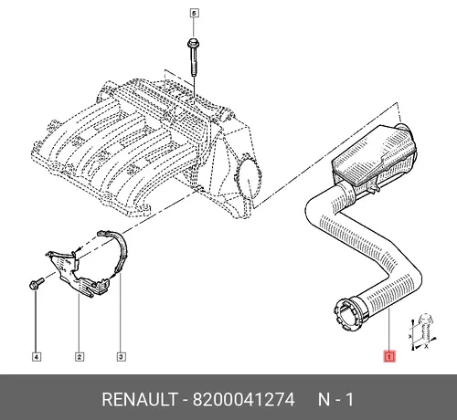 8200041274 деталь RENAULT