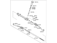 РЕЕЧНЫЙ РУЛЕВОЙ МЕХАНИЗМ 565002W150 HYUNDAI