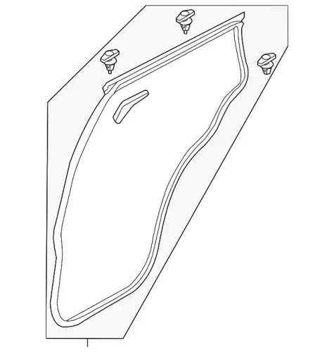 Ручка двери MAZDA KD5372760F