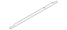 Уплотнитель двери MAZDA GHK172821D