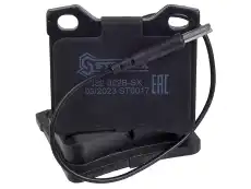 Тормозные колодки дисковые STELLOX 332 002B-SX
