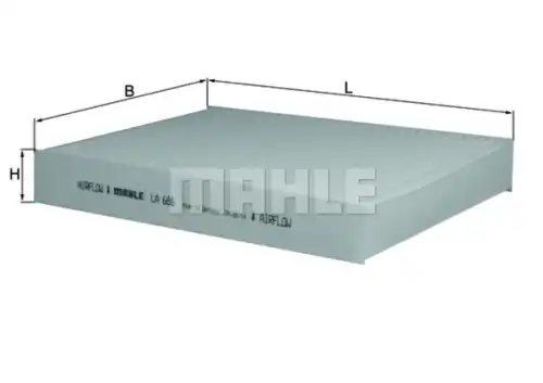 Салонный фильтр MAHLE LA 686