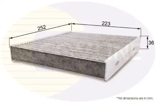 Салонный фильтр COMLINE EKF332A