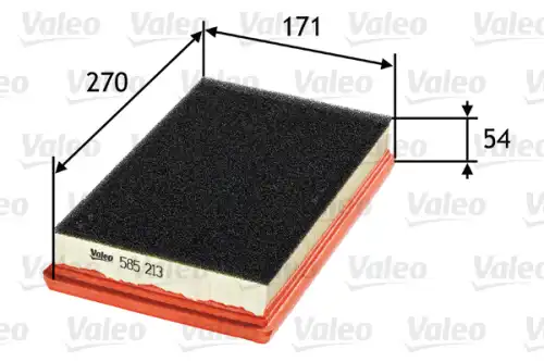Фильтр воздушный VALEO 585213