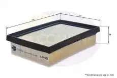 Фильтр воздушный COMLINE EAF858