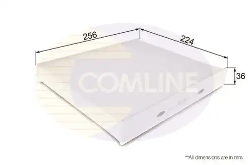 Салонный фильтр COMLINE EKF332