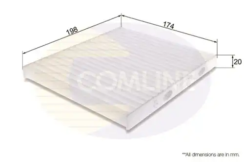 Салонный фильтр COMLINE EKF381