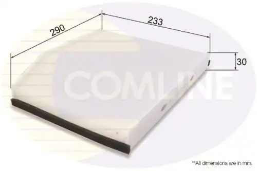 Салонный фильтр COMLINE EKF384