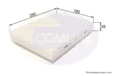 Салонный фильтр COMLINE EKF386