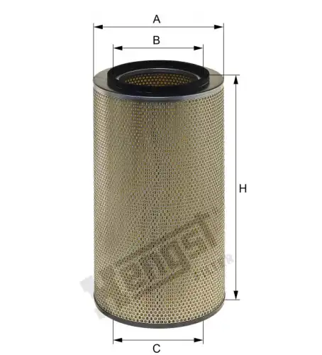 Фильтр воздушный HENGST E739L