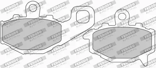 Колодки тормозные мото FDB2012P Ferodo