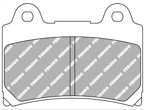 КОЛОДКИ ТОРМОЗНЫЕ ДИСКОВЫЕ FDB662P FERODO