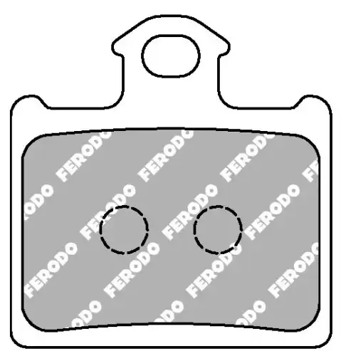 Тормозные колодки дисковые FERODO FDB2257SG