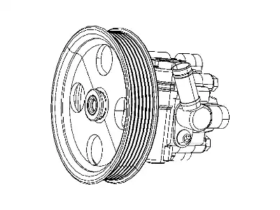 Насос гидроусилителя руля CHRYSLER 04721439AB