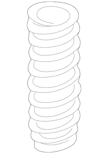 Пружина подвески 52441S04J11 HONDA