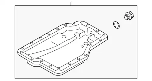 Поддон картера КПП MAZDA FSL02151X