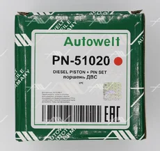 PN-51020 ПОРШЕНЬ STD AUDI/VW 1.9D/2.4D AUTOWELT