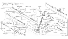 Рулевой наконечник NISSAN D85200P725