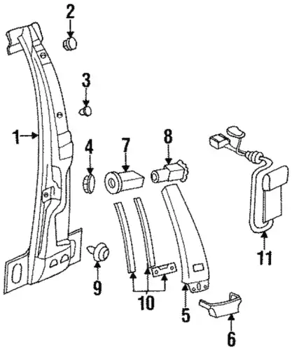 443831469A наконечник VAG