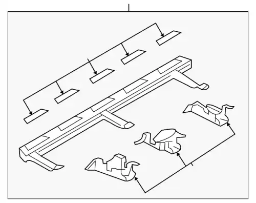 ПОДНОЖКА ЛЕВАЯ Q5 8R0071065 VAG