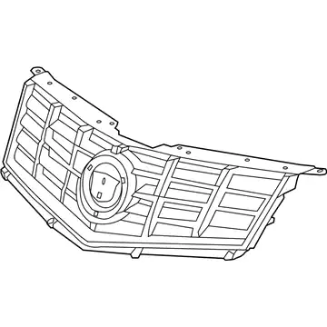 Решетка радиатора GM 22738992