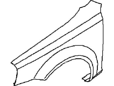 Крыло CHEVROLET 96474982