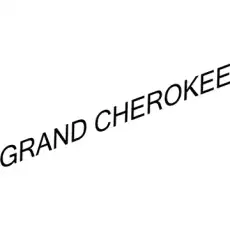 68110321AC НАДПИСЬ GRAND CHEROKEE - ( ХРОМ ) CHRYSLER