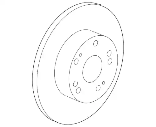 Тормозной диск HONDA 42510TP6A01