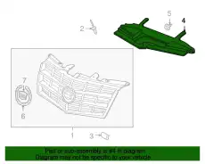 Абсорбер-усилитель бампера GM 22845695