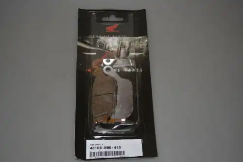 Тормозные колодки дисковые HONDA 43105MW0415