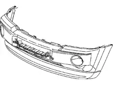  КРЕПЛЕНИЕ НАКЛАДКИ БАМПЕРА 68033747AA CHRYSLER