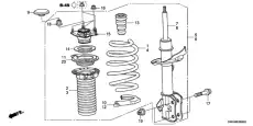  ПРОКЛАДКА РЕЗИНОВАЯ 51684STKA02 HONDA