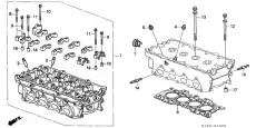 Болт головки блока цилиндра (ГБЦ) HONDA 90005PR4A01