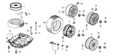 Гайка колесная HONDA 90381SV7A01