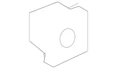 90662-SB2-003 КРЕПЁЖ/GROMMET SCREW M5 HONDA