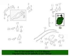  ДЕТАЛЬ 5745A425 MITSUBISHI