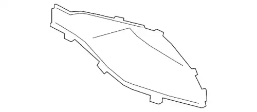 Решетка бампера MB 292 885 53 22