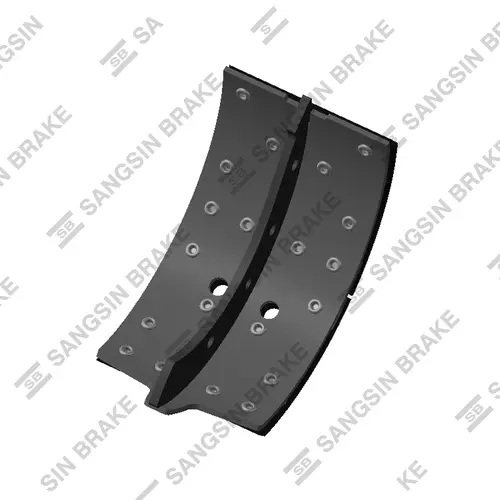 Тормозные колодки барабанные SANGSIN SA412