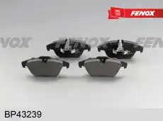 Тормозные колодки дисковые FENOX BP43239