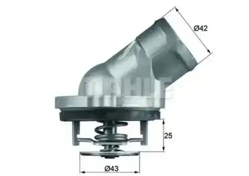 Термостат системы охлаждения KNECHT TI4587D