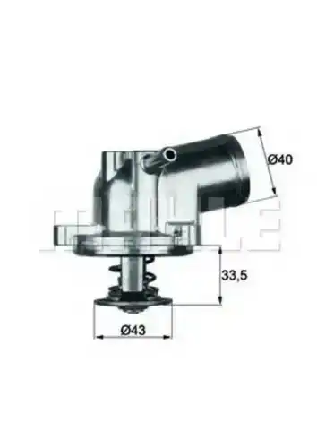 Термостат системы охлаждения KNECHT TI2187