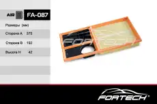 Фильтр воздушный FORTECH FA-087