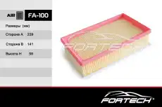 Фильтр воздушный FORTECH FA-100