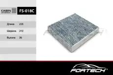 Салонный фильтр FORTECH FS-018C