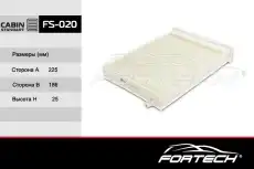 Салонный фильтр FORTECH FS-020