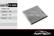 Салонный фильтр FORTECH FS-069C