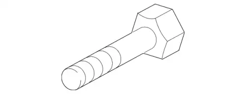  БОЛТ МЕТАЛЛИЧЕСКИЙ MITSUBISHI MB844524